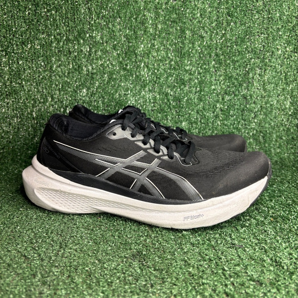 ASICS Gel Kayano 30 Stability Running Athletic Sneaker Black Womens Sz 9.5 Wide